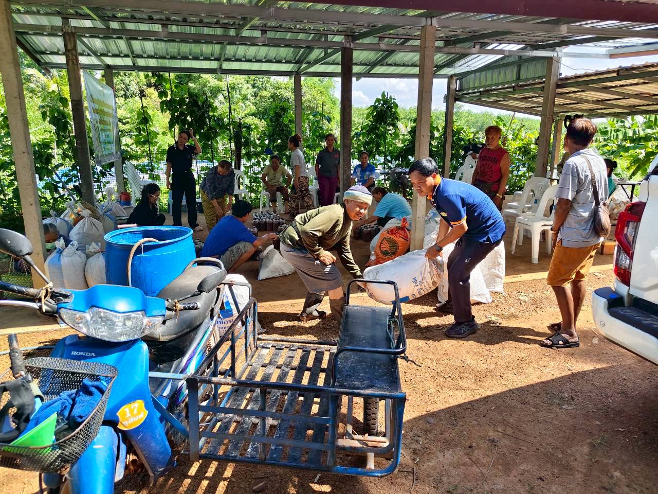 title - อบรม “การสร้างอาชีพในการบริหารจัดการเศษวัสดุเหลือใช้ทางการเกษตรเพื่อเพิ่มมูลค่าเป็นมิตรกับสิ่งแวดล้อม” 